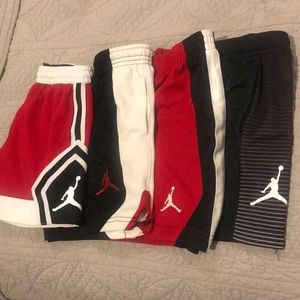MJ shorts & 3 MJ tops